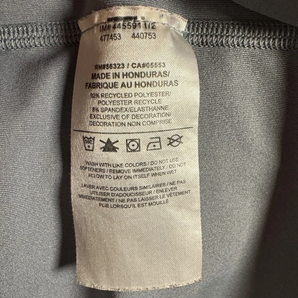 Nike Men's L Gray Dri-Fit Athletic Training T-Shirt Lightweight Moisture Wicking - Picture 4 of 9